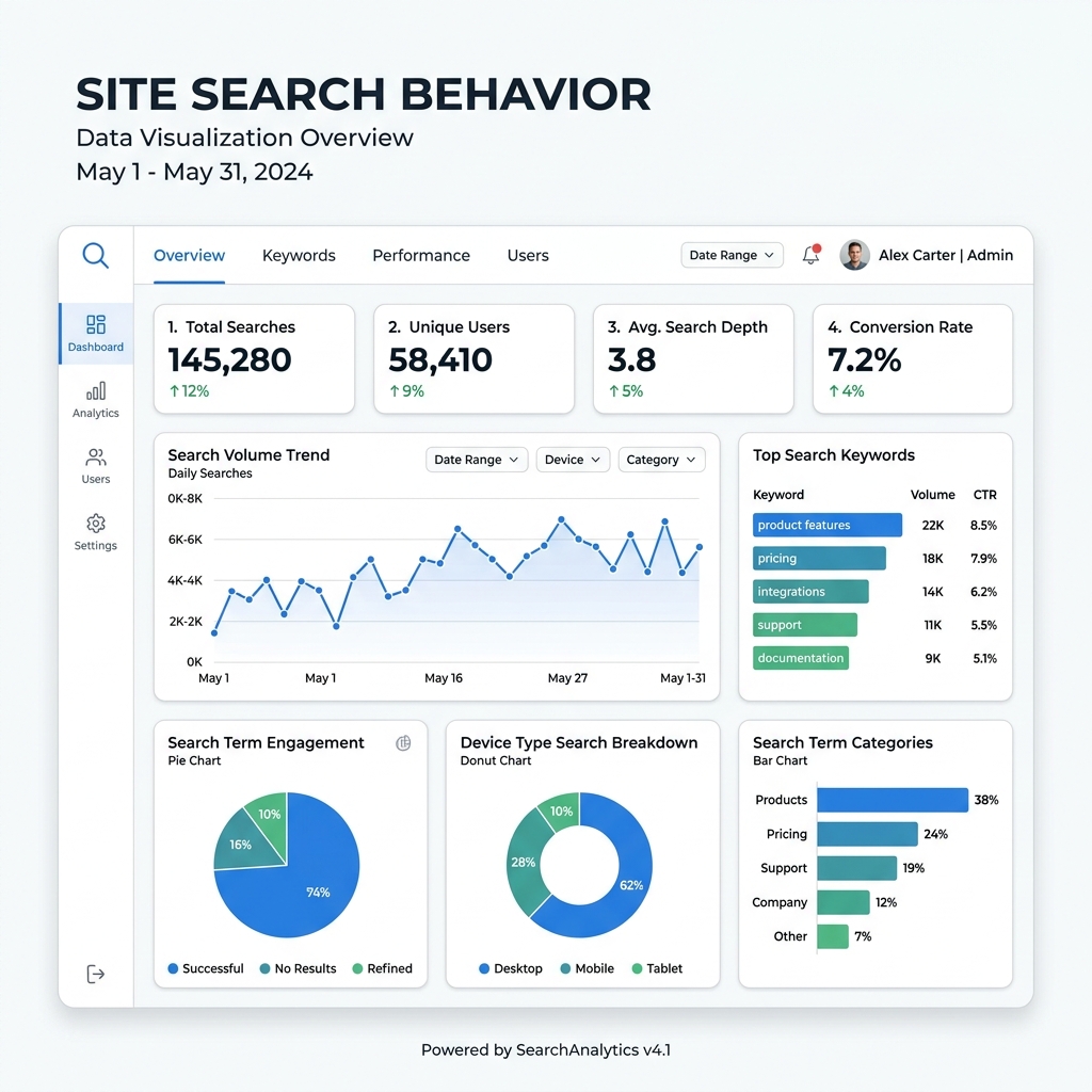 Site Search Behavior