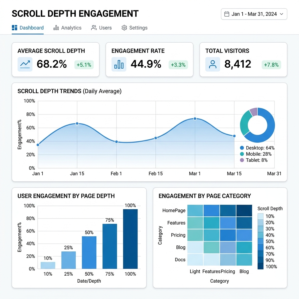 Scroll Depth Engagement