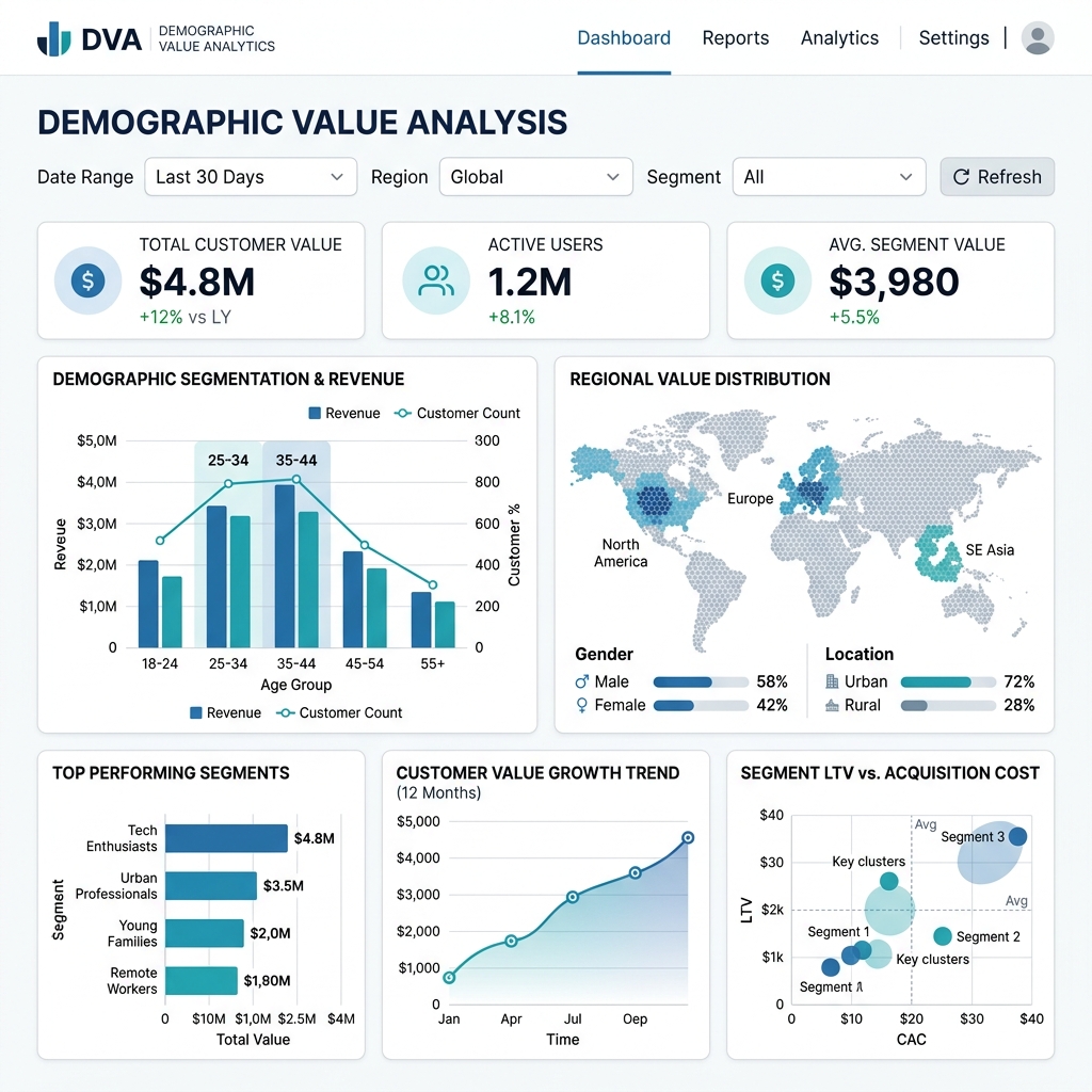 Demographic Value Analysis