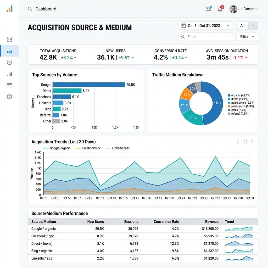 Acquisition Source / Medium