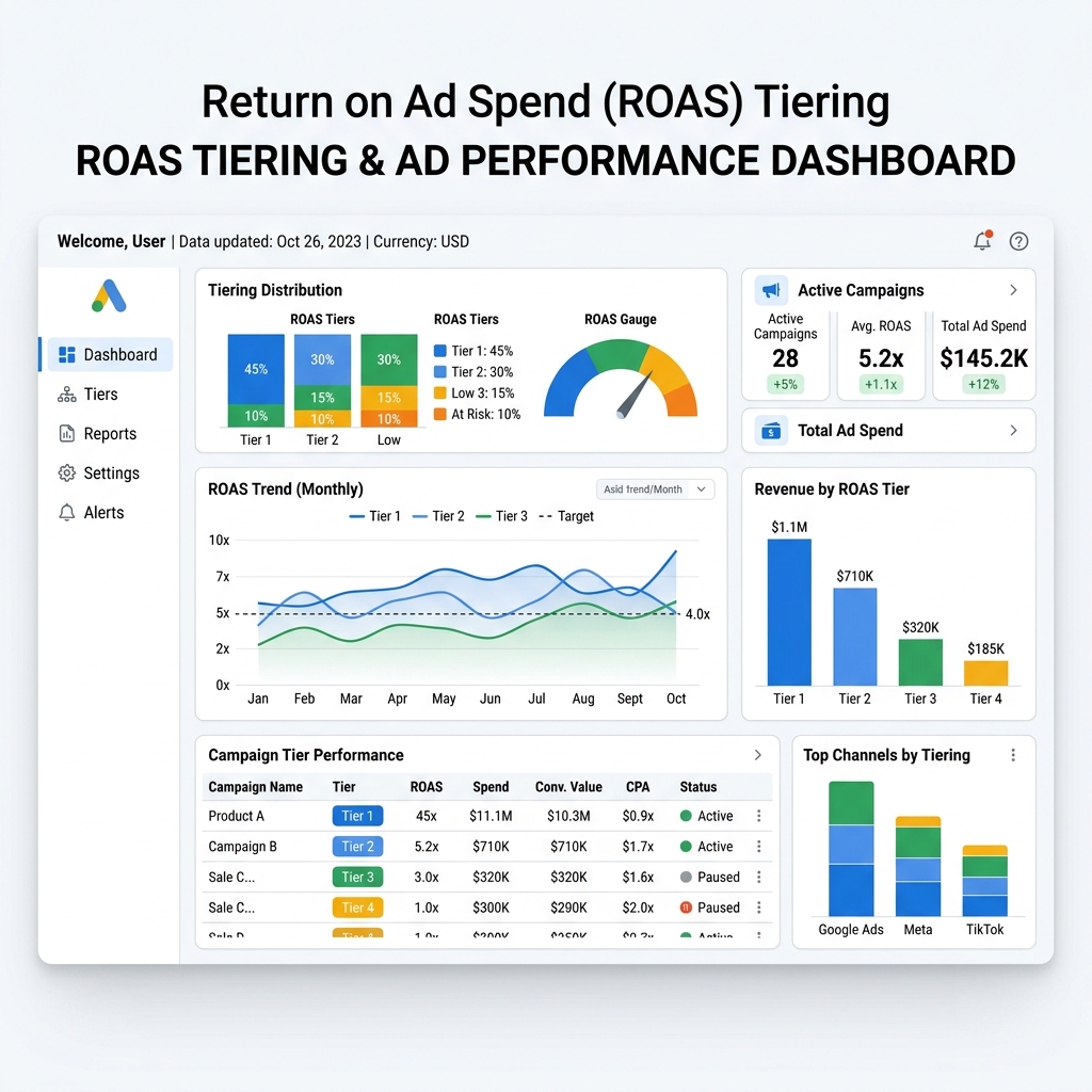 Return on Ad Spend (ROAS) Tiering