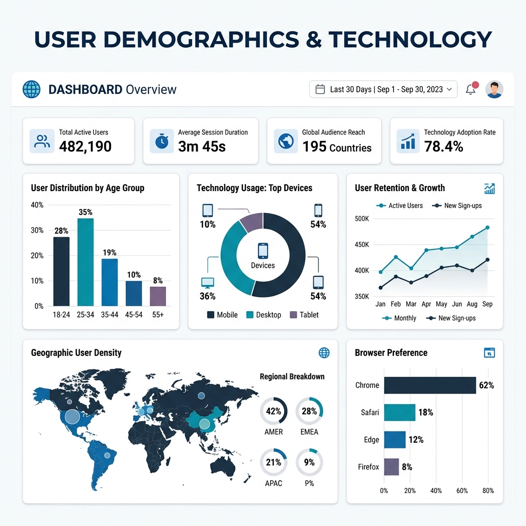 User Demographics & Technology