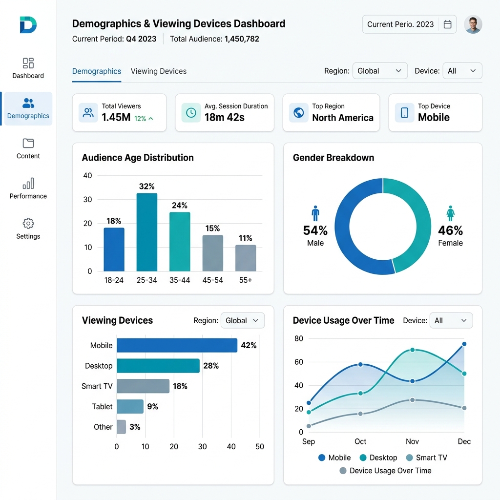 Demographics & Viewing Devices